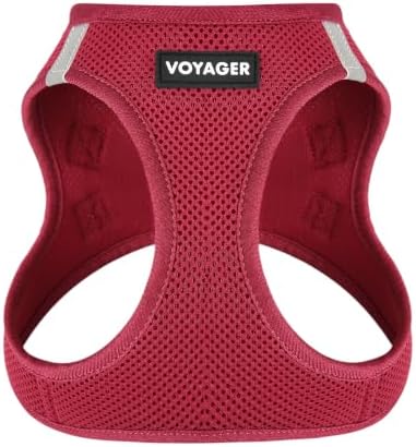 Voyager Step-in Air Dog Vest Harness - Burgundy, Large by BestPetSuppliesLLC