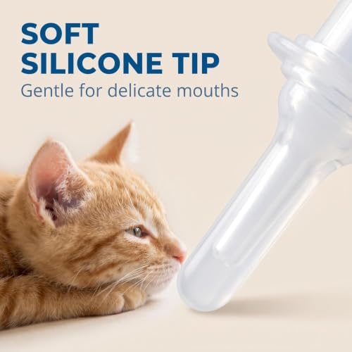 Blue Pet Medicine Feeder Liquid Oral Syringe Milk Nursing Bottles Syringe Soft Tip Plastic Pet Medical Feeding Tool for Dog Puppy Cat, Kitten Nursing Supplies - Image 4