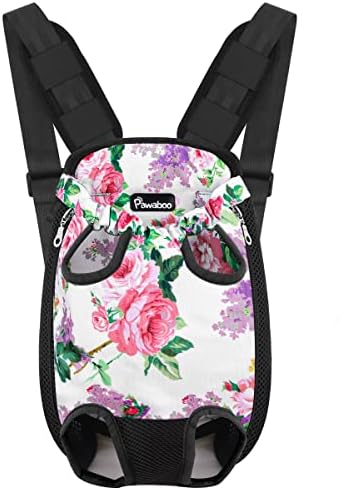 Pawaboo Pet Front Carrier Backpack for Small Medium Dogs by Pawaboo