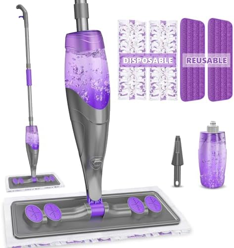 Spray Mops for Floor Cleaning - Wet Dry Mops for Hardwood Tile by Unknown