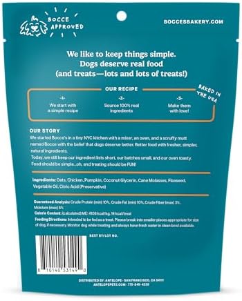 Bocce's Bakery Phantom Feast Flavor Soft & Chewy Halloween Dog Treats, 6 oz - Image 2