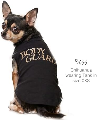 Pet Passion Tank Dog T-Shirt, Sleeveless, 3 Pack, Black Sand Stripe, Medium - Image 4