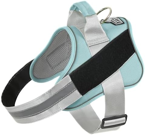 Bolux Dog Harness, No-Pull Reflective Dog Vest, Breathable Adjustable Pet Harness with Handle for Outdoor Walking - No More Pulling, Tugging or Choking by Bolux