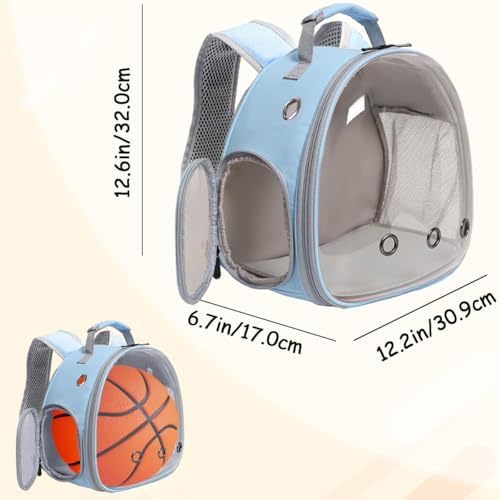 Guinea Pig Backpack, Space Capsule Bubble Window Small Animal Backpack for Guinea Pig, Bird Bunny Rabbit - Image 2