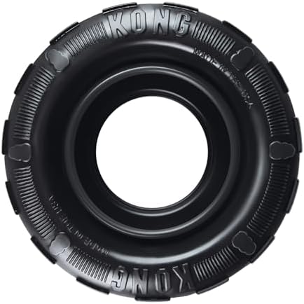 KONG Extreme Tires Natural Rubber Chew Toy, for Small Dogs by KONG