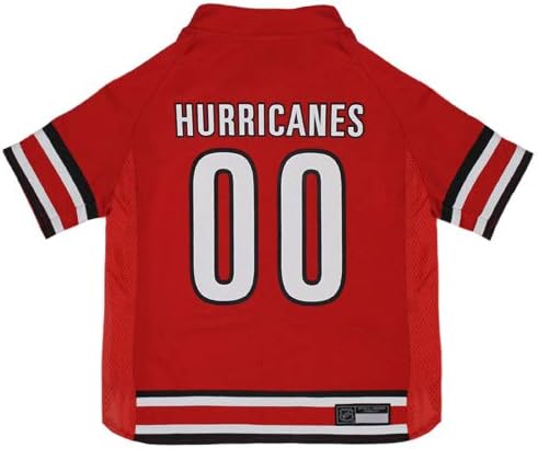 Pets First NHL Carolina Hurricanes Jersey for Dogs & Cats, X-Large. - Let Your Pet Be A Real NHL Fan! - Image 2