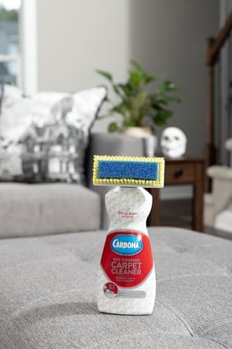 Carbona OxyPowered Carpet & Pet Pack: Stain & Odor Remover 13.5oz & Foam Cleaner with Brush 13.5oz – Removes Pet Stains from Carpets & Upholstery, 2-Piece Set (Variety Pack) - Image 5
