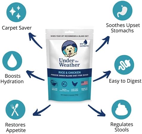 Under the Weather Bland Diet for Dogs | Easy to Digest for Sick Dogs | Always Be Ready | Contains Electrolytes - All Natural Freeze Dried 100% Human Grade Meats | 6 Pack - Multiflavor - 6oz - Image 2