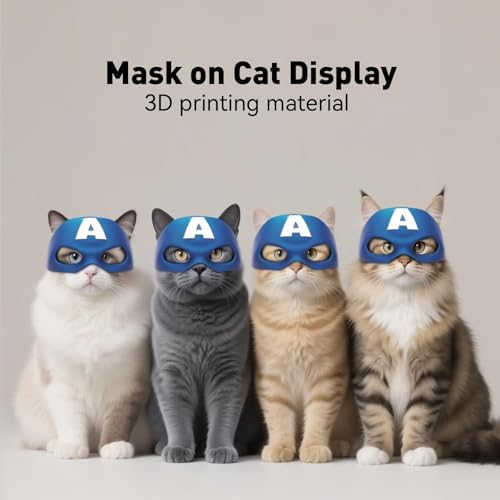 Yipintang Cat Bat Mask Halloween Costumes Accessories for Cats, Cat Bat Cosplay Apparel (Medium, Blue Captain) - Image 6