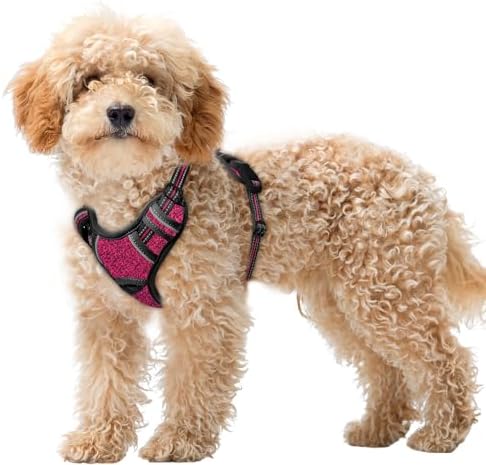 BARKBAY Dog Harness for Small Sized Dog No Pull Dog Vest ID Tag Pocket by BARKBAY