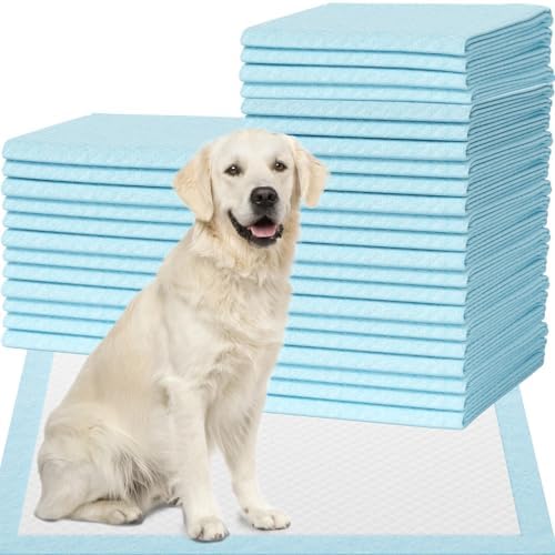 IMMCUTE Large Dog Pee Pads 28"x30"-30 Count | Large Puppy Pee Training Pads Super Absorbent & Leak-Proof | Disposable Pet Piddle and Potty Pads for Puppies | Dogs | Doggie| Cats | Rabbits by IMMCUTE