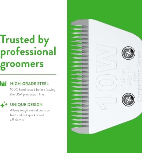 Wahl Professional Animal Competition Blade, 2377-100, 10 W - Image 6