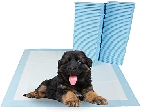 BV Puppy Pads Leak-Proof 50 Count 22"x 22" - Absorbent Pee Pads for Dogs with 6-Layer Design, Rapid Dry Sheet & Built-in Attractant - Dog Pad with Odor Control, Perfect for Puppies & Senior Dogs by BV