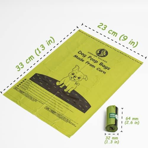 GREENER WALKER Poop Bags for Dog Waste, 1080 Doggy Waste Bags Extra Thick Strong 100% Leak-Proof (Brown) - Image 6