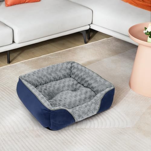 INVENHO X-Large Dog Bed Rectangle Washable Orthopedic Soft Calming Sleeping Durable Pet Cuddler with Anti-Slip Bottom - Image 7