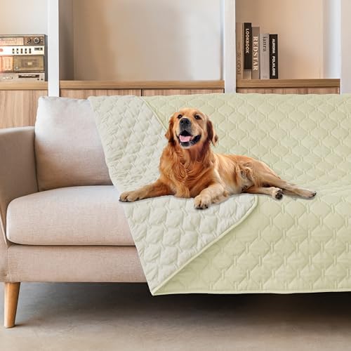 gogobunny Waterproof Dog Blankets for Large Dogs, Pet Bed Cover Breathable by gogobunny