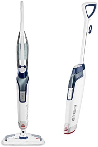 Bissell PowerFresh Deluxe 1806 Steam Mop for Tile, Hardwood & Sealed Floors w/Built‑in SpotBoost Brush, Fast 30‑Second Warm‑Up, Variable Steam Levels, Fresh Scent Discs Compatible by BISSELL