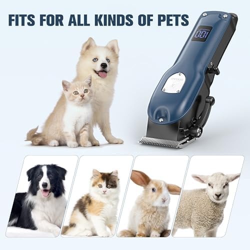 Dog Rechargeable Cordless Clippers for Grooming for Heavy Thick Hair&Coats - Image 4