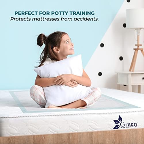 GREEN LIFESTYLE Underpads - Pet Training Pads for Dogs, Cats, Bunny, Chucks Pads for Adults, for use as Incontinence Bed Pads, Seniors Bed Pad (Pack of 50 - 36x36) - Image 7
