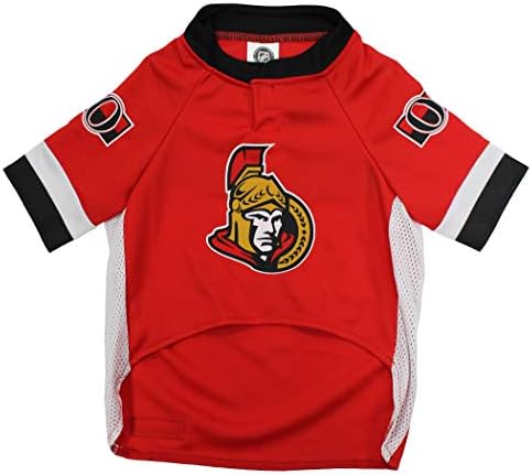 NHL Ottowa Senators Jersey for Dogs & Cats, Small. - Let Your Pet be a Real NHL Fan! - Image 2