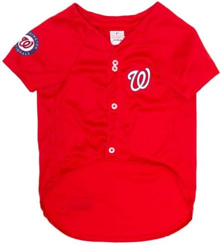 Official MLB Washington Nationals Pet Jersey for Dogs & Cats, Size Medium - Stylish Baseball Jersey for Your Furry Fan- Show Off Team Spirit with The Perfect Fan Apparel Gear for Pet, Dog & Cat - Image 3