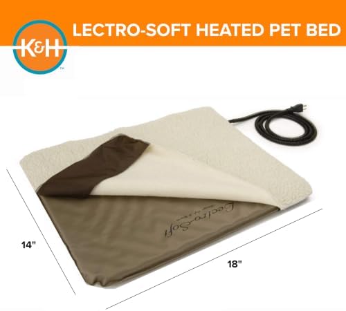 K&H Heating Pad, Lectro-Soft Outdoor Pet Bed, Safety Listed, 18x14in, 20W - Image 3