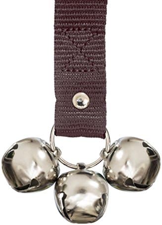 Caldwell's Pet Supply Co. Dog Potty Bells, Dog Door Bell, Bells To Go Outside, Potty Training Bell, Dogs Doorbell, Dogs Potty Doorbell, Ring To Go Pee, All Breed Puppy Training Tool - Brown (Set of 2) - Image 7