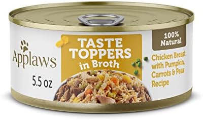Applaws Taste Toppers Chicken in Broth Wet Dog Food 12-Pack 5.5 oz Cans by Applaws