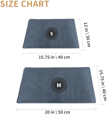 Pet Heating Pad for Cats and Dogs - Electric Warming Mat with Timer & Temperature Setting, Waterproof Cover, Auto Shut-Off - Safe Indoor Bed Warmer, 20 x 16 Inch - Image 6