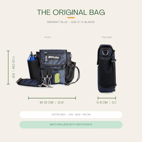 | The Original Dog Walking Bag | As Seen On Dragons’ Den | Lightweight & Practical Design | Carry Dog Toys, Dog Treats, Poop Bags & More With Ease | Extendable Shoulder Strap & Waistband - Image 4