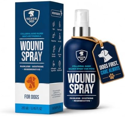 Dog Wound Spray 250 ml - Alcohol-Free Dog Wound Care by SilverMD