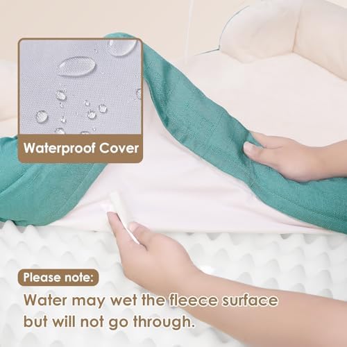 EHEYCIGA Orthopedic Small Dog Bed, Waterproof Memory Foam Washable Pet Beds - Image 3