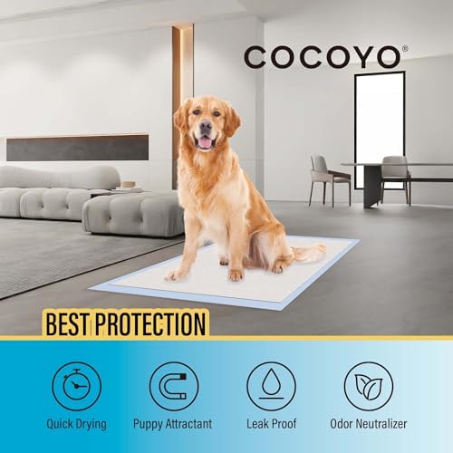 COCOYO Best Value Training Pads 30 Count | Dog Pee Pads | Super Absorbent Puppy Pads - Image 3