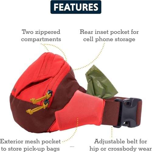 Ruffwear, Home Trail Hip Pack, Dog Walking Fanny Pack, Brown Bear - Image 2