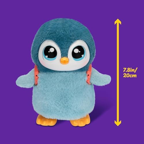 Little Live Pets Walking Penguin My Pet Waddles, Interactive Plush Penguin with 25+ Sounds and Detachable Leash, Toy Penguins for Kids of Ages 5+ - Image 6