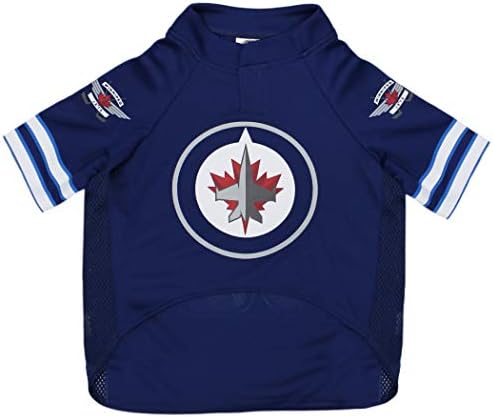 NHL WINNIPEG JETS JERSEY for DOGS & CATS, X-Large. - Let your Pet be a real NHL FAN! by PETSFIRST