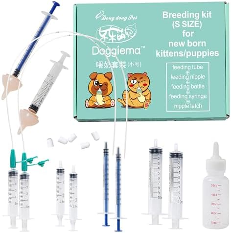 Doggiema Breeding kit for Newborn Puppy/Kitten,Feeding Tube by Doggiema