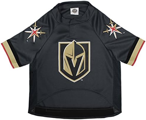 Pets First NHL Las Vegas Golden Knights Jersey for Dogs & Cats, X-Small. - Let Your Pet Be A Real NHL Fan! - Image 2