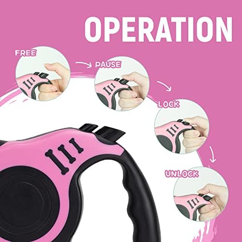 Retractable Dog Leash Automatic Telescopic Tractor Dog Tape - Image 4