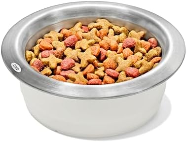 OXO Pet Nonslip Stainless Steel Dog Bowl - Medium, 2 Cup Capacity by Unknown