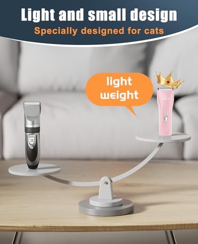 oneisall Pet Clippers for Cat Matted Hair, Quiet Pet Shaver for Cats - Image 7