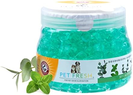Arm & Hammer Pet Fresh Deodorizing Gel Pearls, Eucalyptus Mint, 12 Oz Jar by ArmHammer
