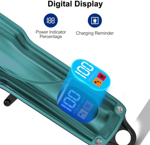 Quiet Dog Grooming Kit - 2000mAh Dog Clippers for Grooming Dog Grooming Clippers for Heavy Thick Hair Coats Waterproof Rechargeable Cordless Clippers Safe and Easy to Clean Home Pet Grooming - Image 4