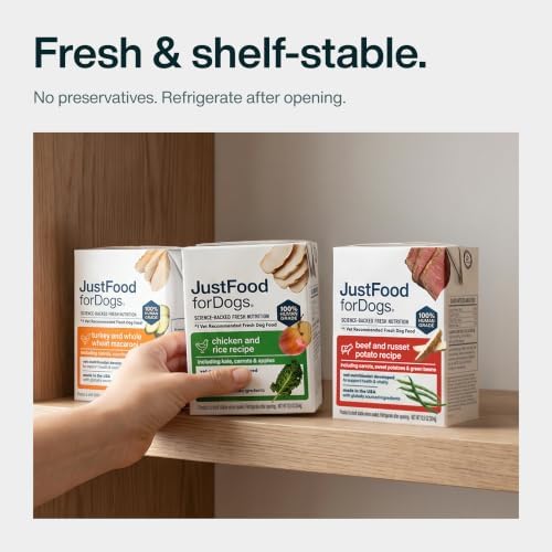 JustFoodForDogs Pantry Fresh Wet Dog Food Variety Pack, Complete Meal or Dog Food Topper, Beef, Chicken, & Turkey Human Grade Dog Food Recipes - 12.5 oz (Pack of 6) - Image 4