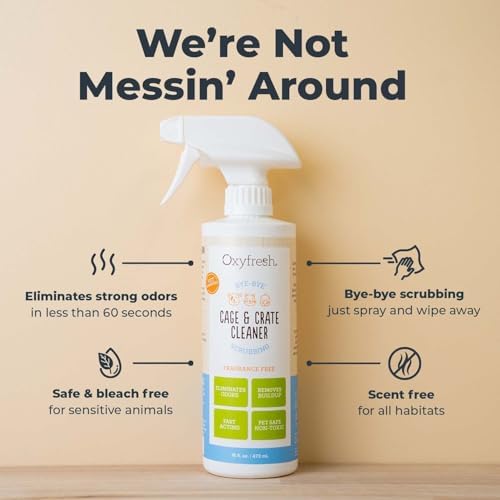 Oxyfresh Pemium Crate & Cage Cleaner – Safe, Bleach Free & Works Instantly - Image 3