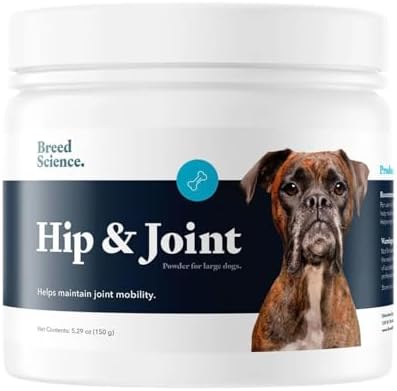 Hip and Joint Food Supplement for Dogs, Large Breeds- Glucosamine and Chondroitin Powder with Green Lipped Mussel - Pain, Inflammation Relief with Vitamins - Senior Health Supplies for Arthritis - Image 6