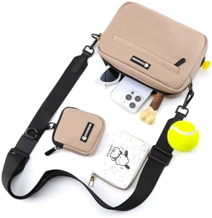 Dog Treat Pouch with Removable Small Pet Training Treat Pouches, Built-in Poop Bag Dispenser, Adjustable Shoulder Strap Cross Body Dog Walking Bag (Coffee) - Image 2