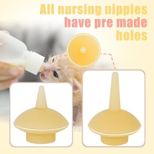 Pet Feeding Bottle and Syringes with Nipples for Small Cat Dog Animals (Model 2) - Image 3
