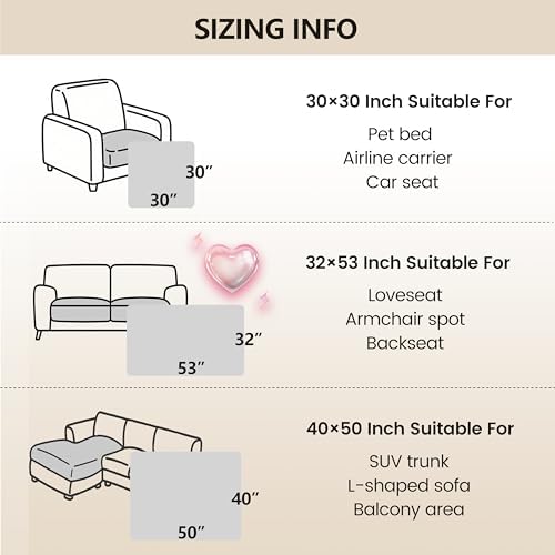 gogobunny Waterproof Loveseat Cover, Reversible Dog Cat Blanket for Couch - Image 2