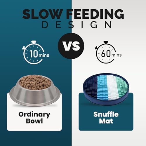 PET ARENA Adjustable Dog Snuffle Mat Interactive Feeding Toy - Multicolor - Image 5
